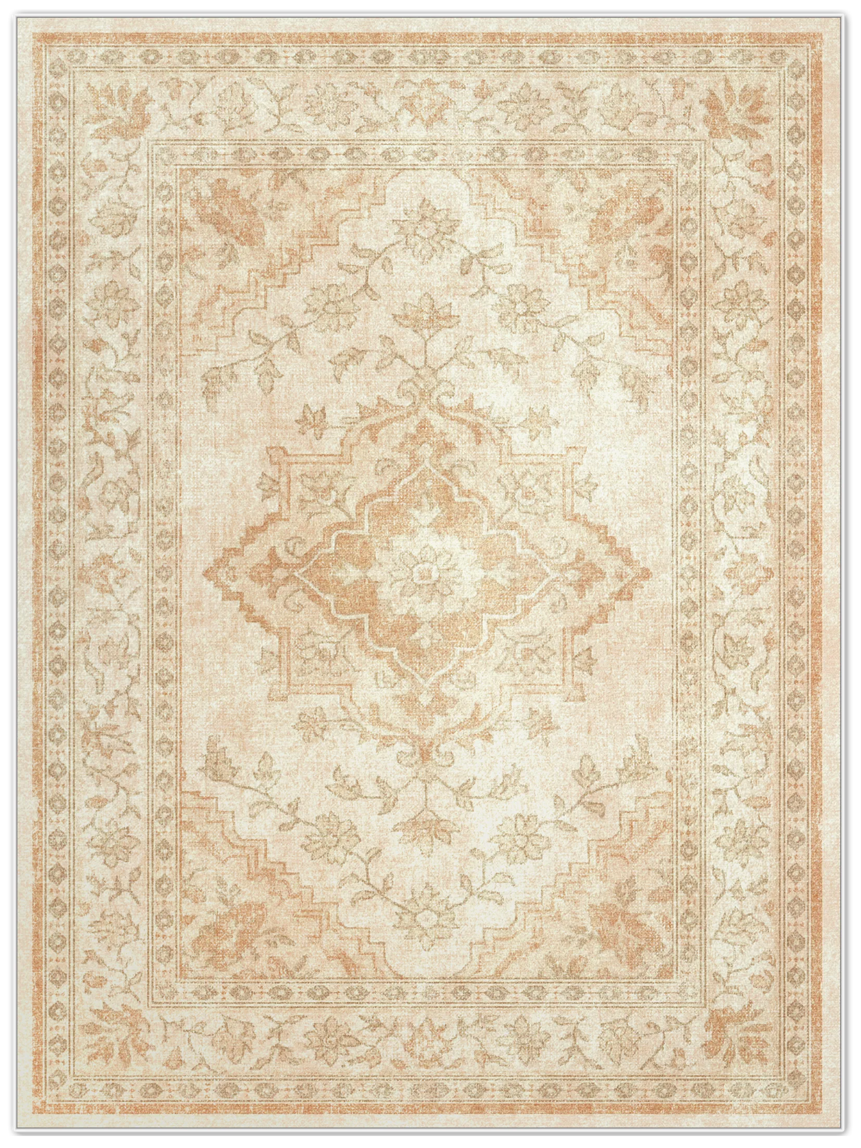 Hazir – Beige & Peach