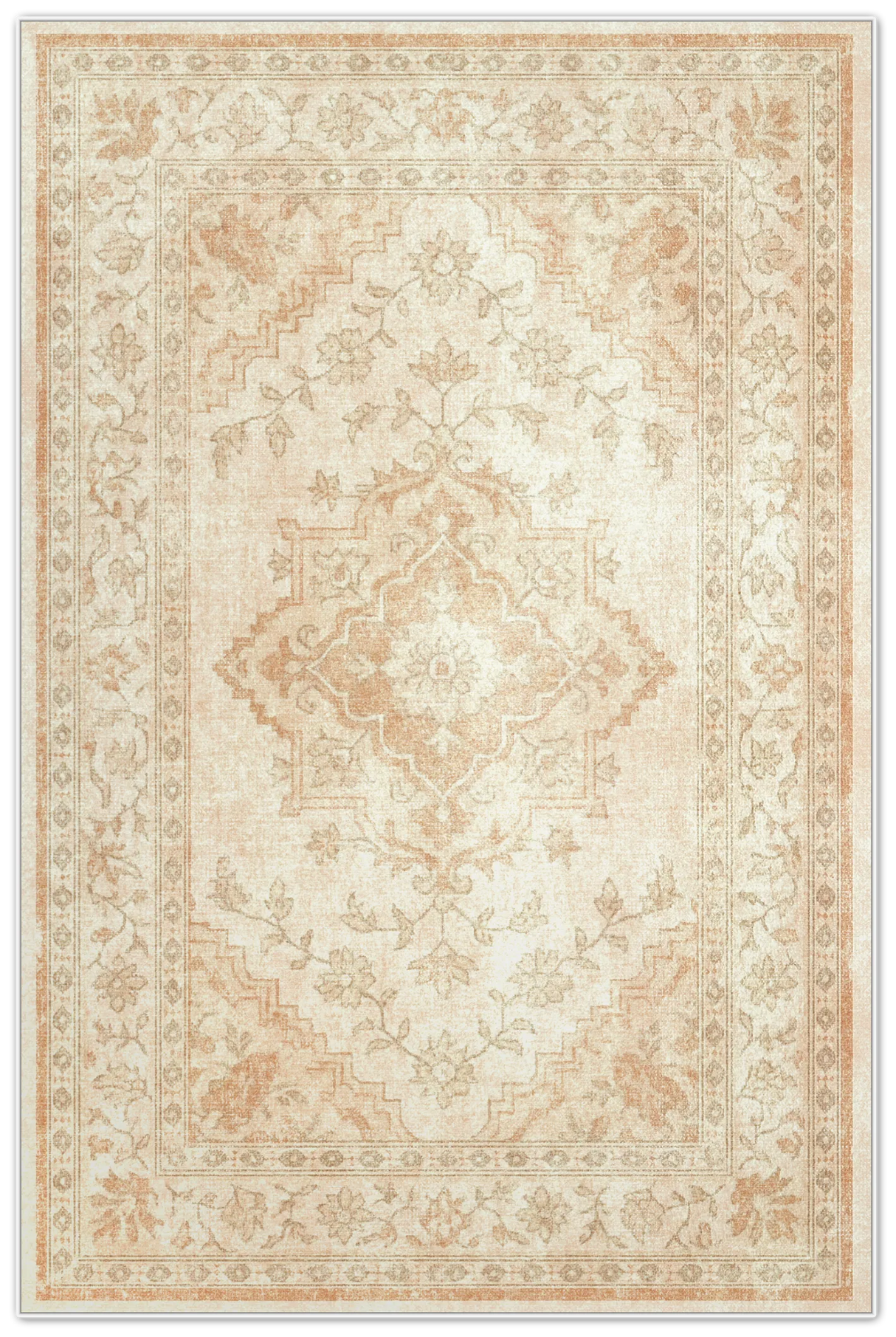 Hazir – Beige & Peach