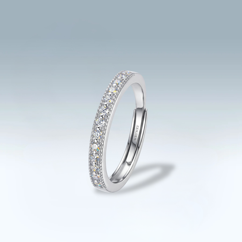 Moissanite Starlet Ring