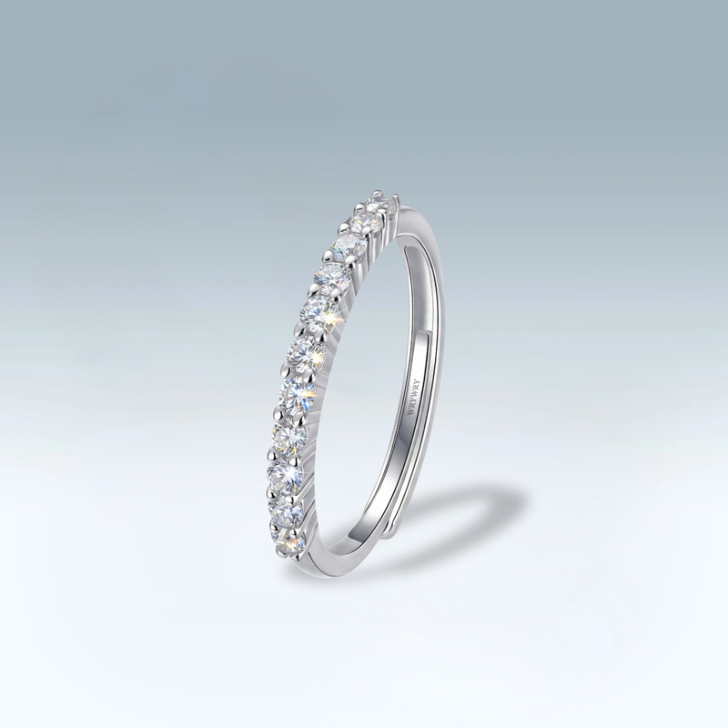 Moissanite Stardust Ring