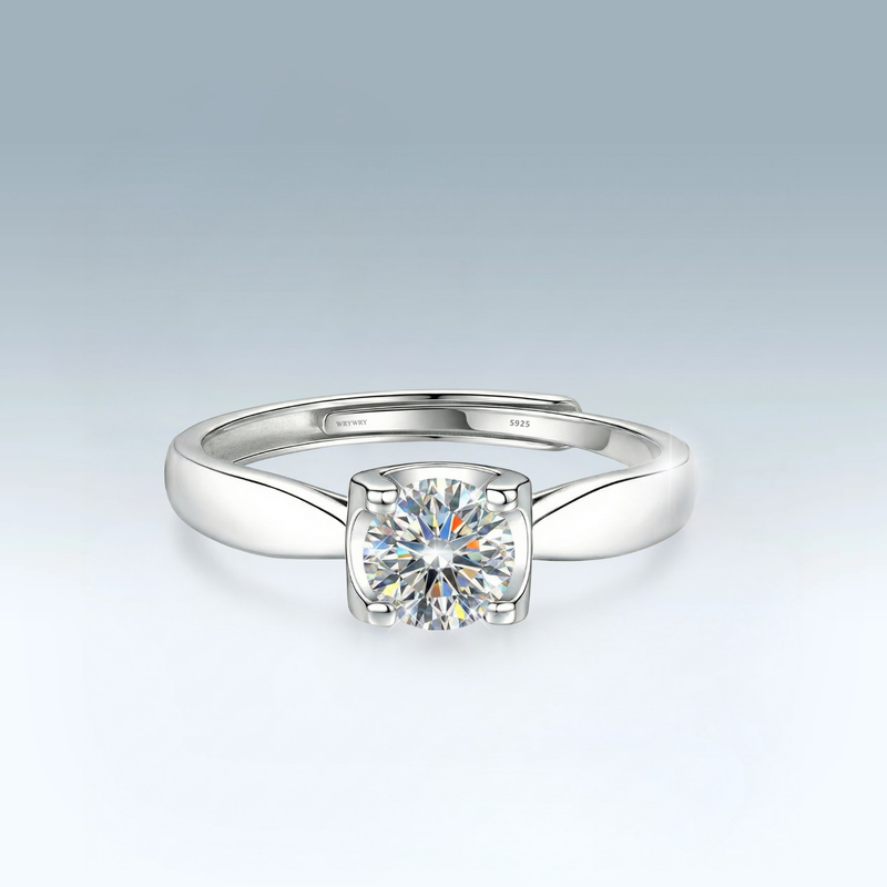 Moissanite Frame Ring