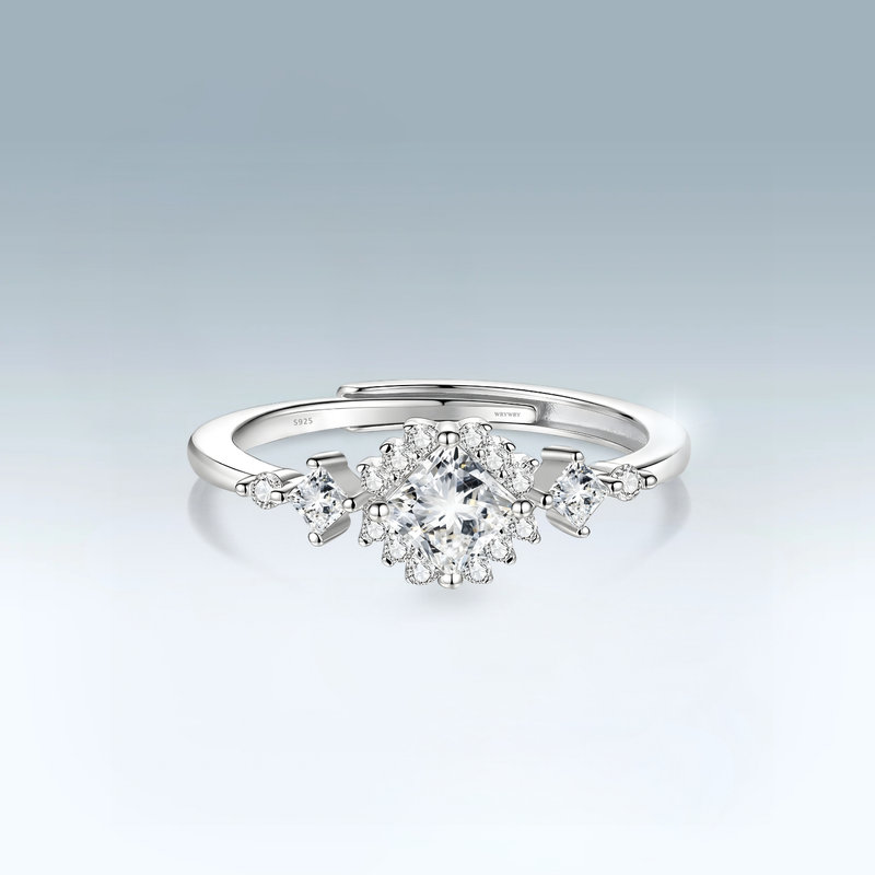 Moissanite Stella Ring