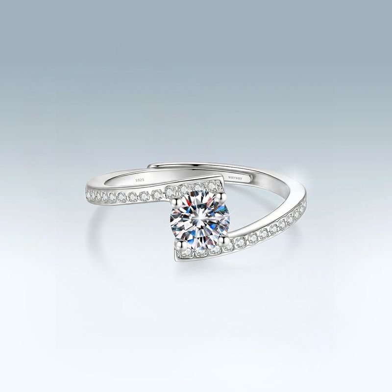 Moissanite Wrap Ring