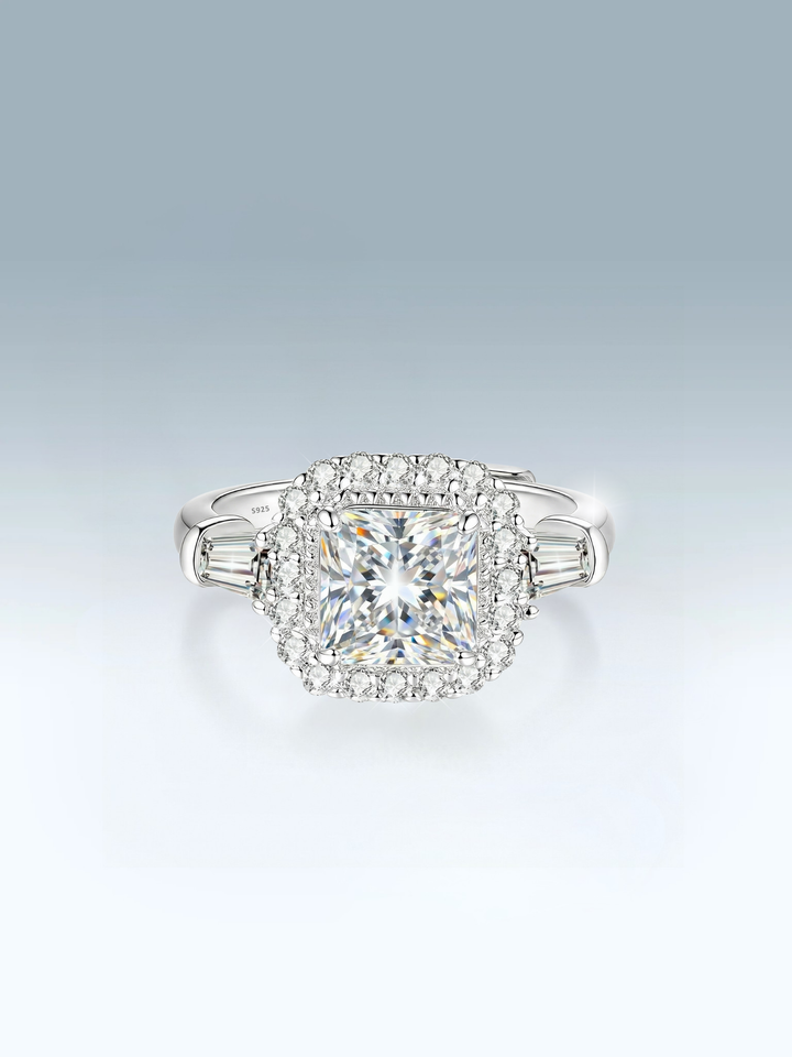 Moissanite Duchess Ring