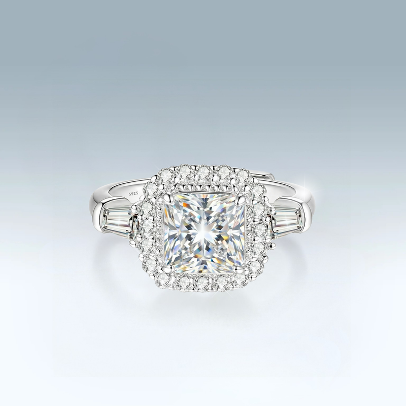 Moissanite Duchess Ring