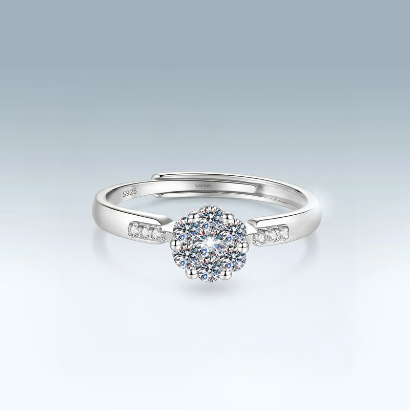 Moissanite Bloom Ring