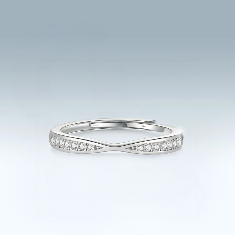 Moissanite Nexus Ring