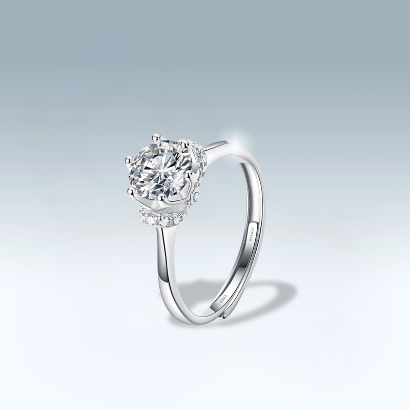 Moissanite Grace Ring