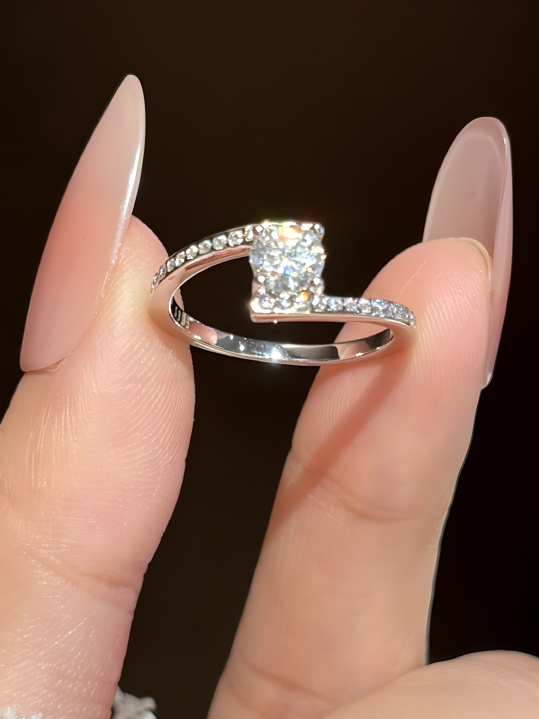Moissanite Wrap Ring - WRYWRY