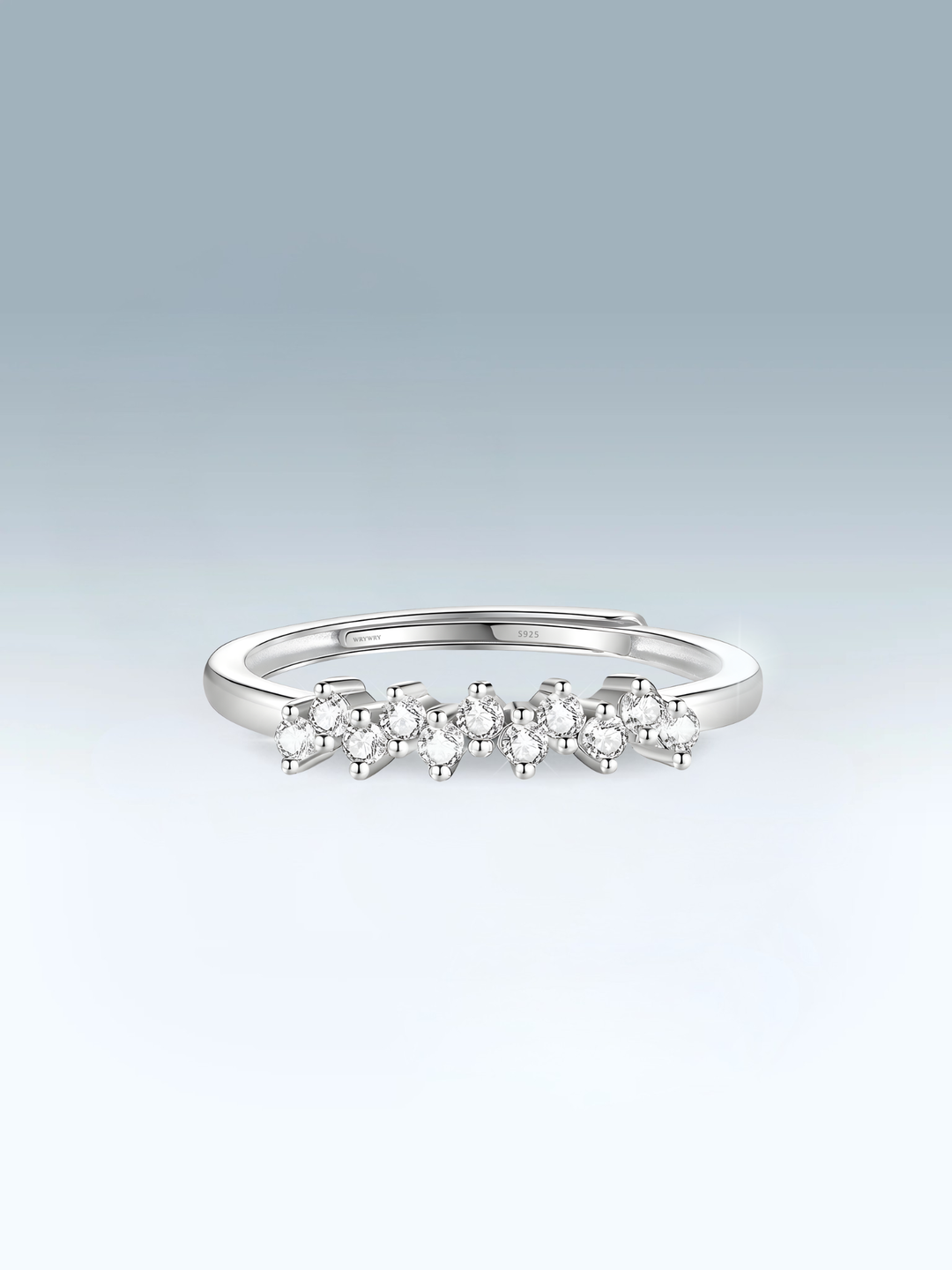 Moissanite Zig Ring - WRYWRY