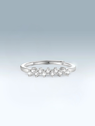 Moissanite Zig Ring - WRYWRY