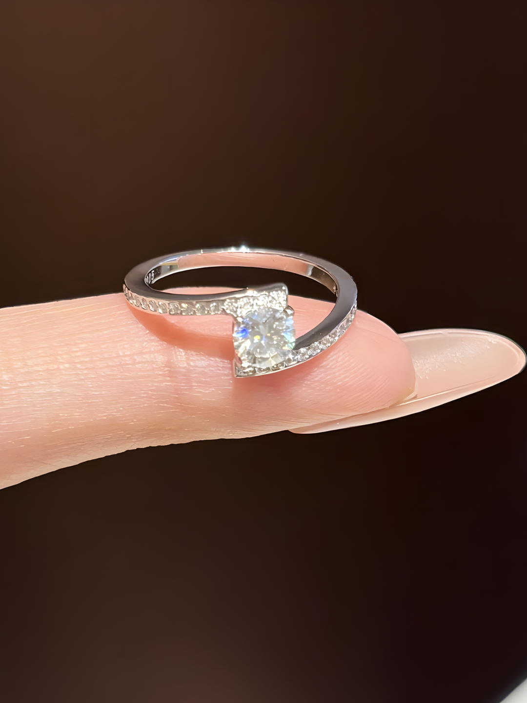 Moissanite Wrap Ring - WRYWRY
