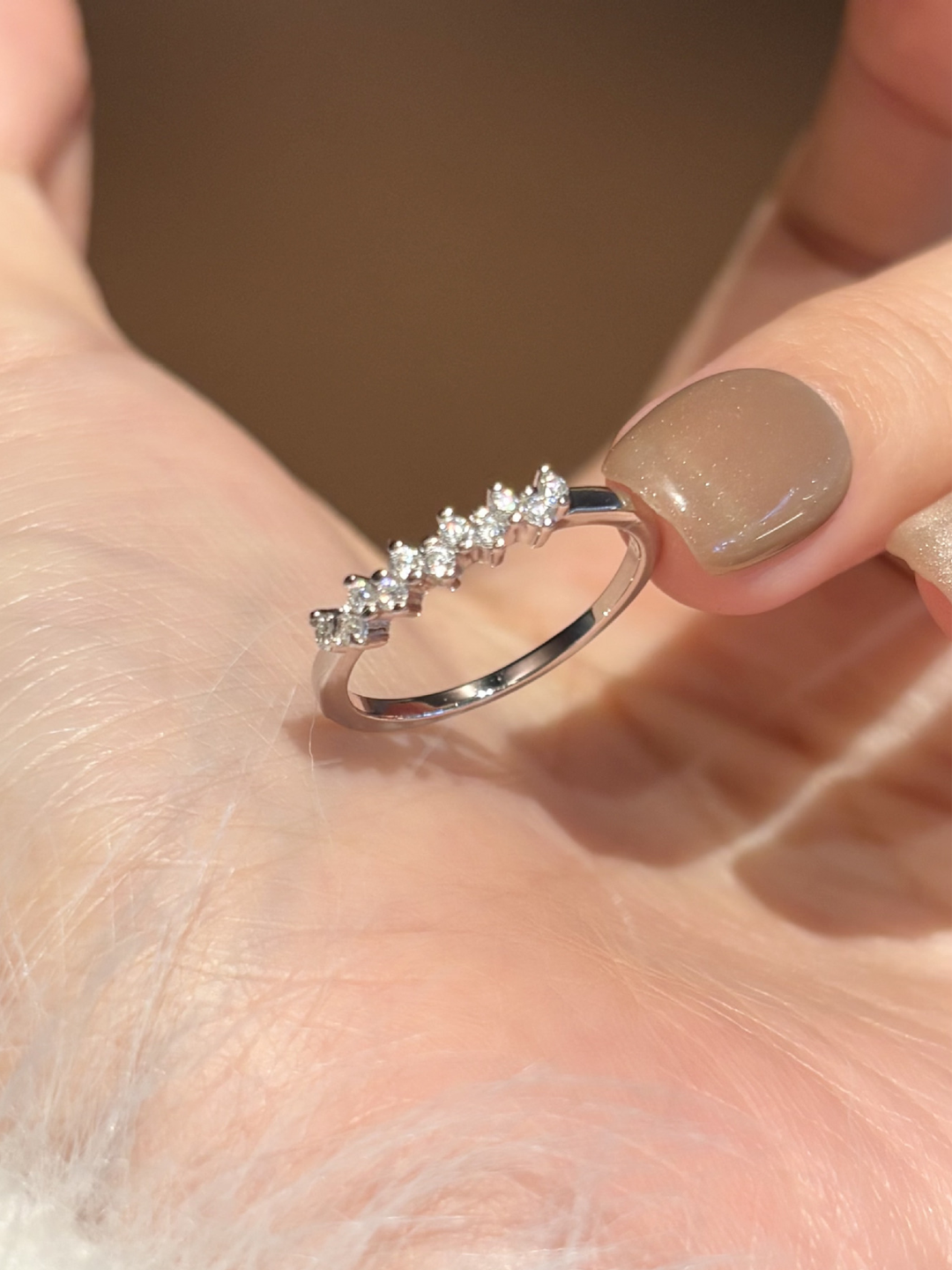 Moissanite Zig Ring - WRYWRY