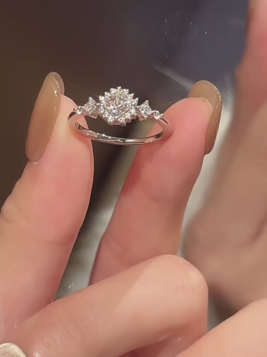 Moissanite Stella Ring